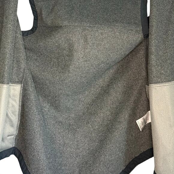 Columbia Sportswear Vest Women's Small Gray Fleece Sherpa Lined Hood - Picture 5 of 9